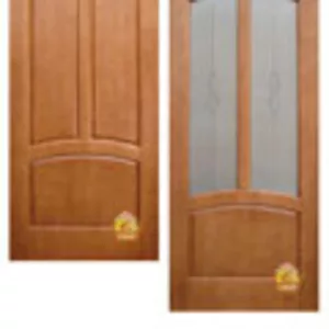 Межкомнатные филенчатые двери из массива сосны от производителя